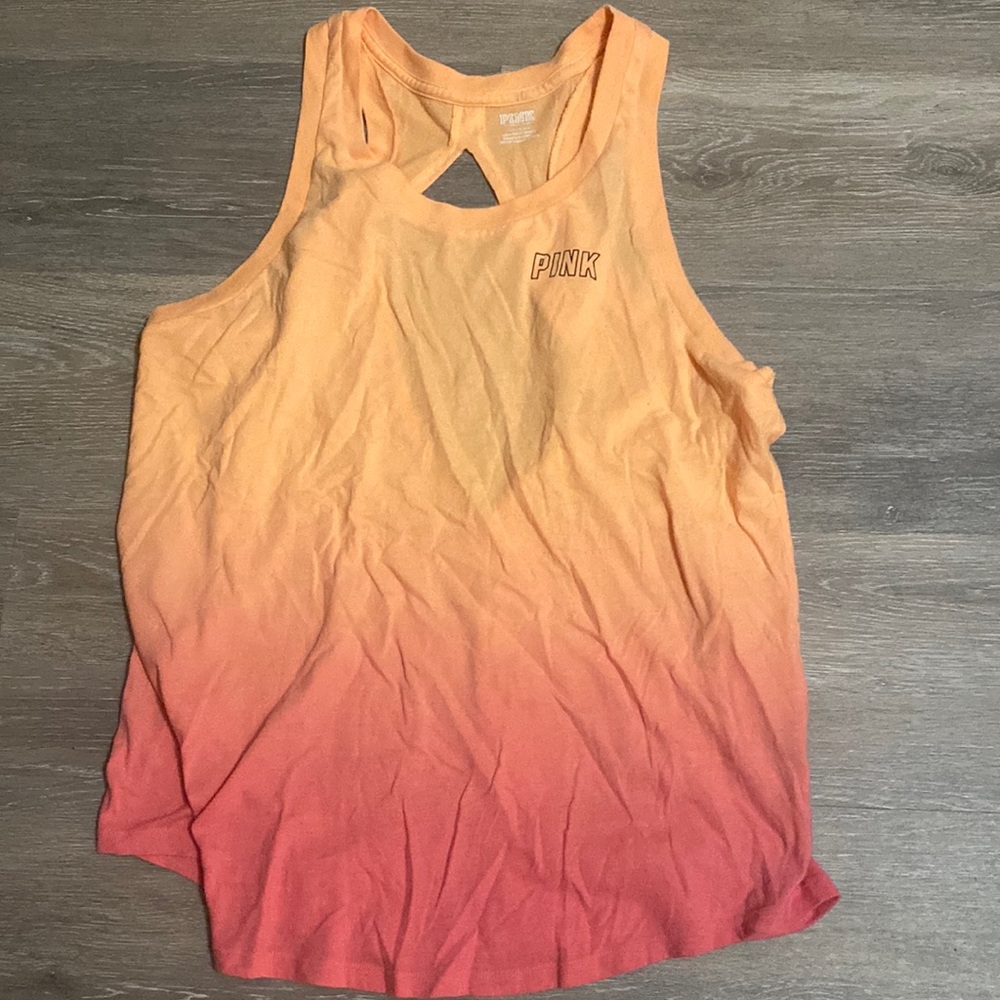 Haze orange and pink PINK tank